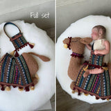 Camel Posing Pillow Toy for Newborn Photography or Nursery Decor