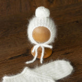 Mink Wool Oversized Baby Sweater for Newborn Photography Prop, Newborn Pullover Knitted Sweater, Newborn Knit Outfit, Newborn Photo Outfit