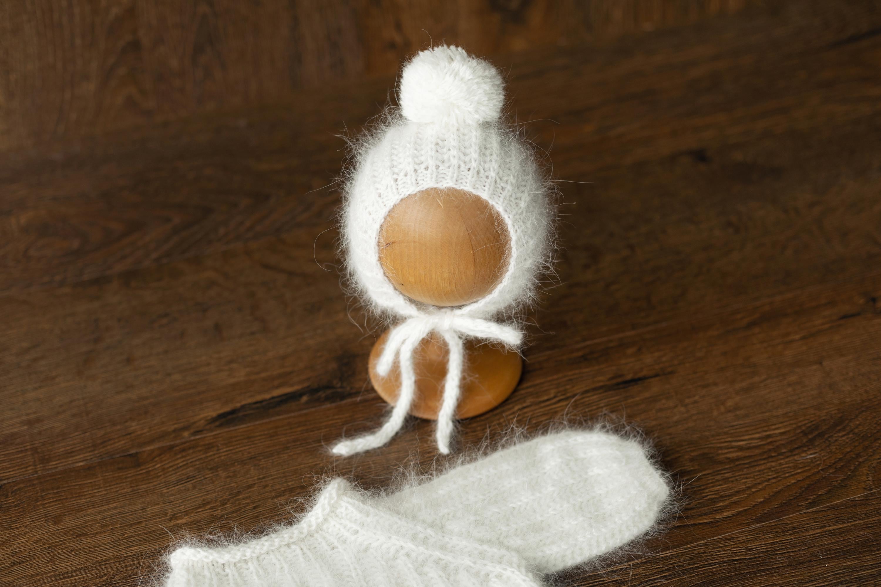 Mink Wool Oversized Baby Sweater for Newborn Photography Prop, Newborn Pullover Knitted Sweater, Newborn Knit Outfit, Newborn Photo Outfit