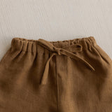 Linen Baby Pants Newborn Photography Outfit and Coming Home Clothing