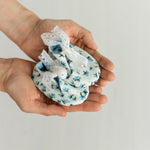 Linen Baby Girl Shoes with Delicate Lace Bow: Newborn Coming Home Outfit, Baptism & Photography Props