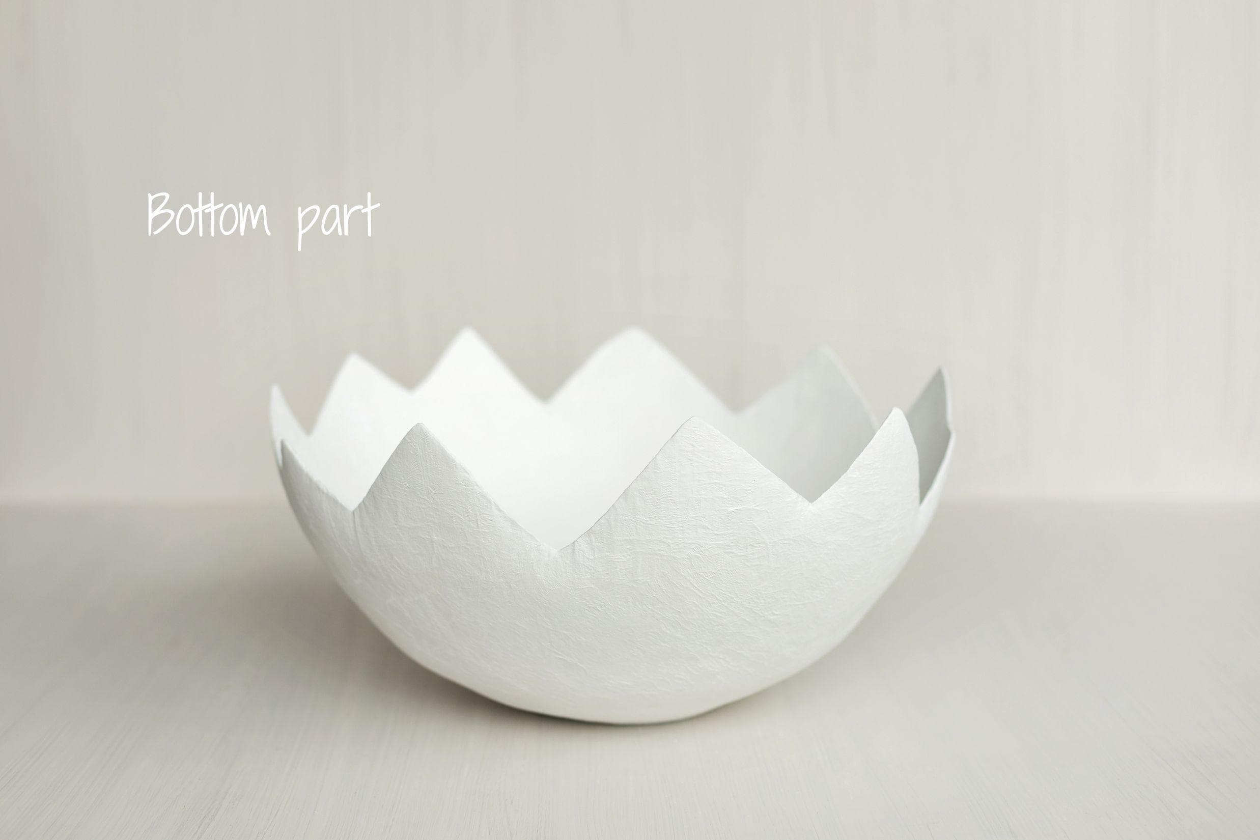 Baby Egg Costume for Sitter Photo Shoots: Easter Outfit with Hat and Egg Shell Photography Prop