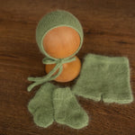 Newborn Knit Teddy Bear Outfit with Toy, Newborn Knitted Outfit, Newborn Bear Hat, Newborn Photography Props Set, Newborn Teddy Bear Outfit