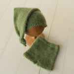 Newborn Knit Teddy Bear Outfit with Toy, Newborn Knitted Outfit, Newborn Bear Hat, Newborn Photography Props Set, Newborn Teddy Bear Outfit