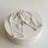 Linen Baby Pants Newborn Photography Outfit and Coming Home Clothing