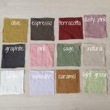 Linen Baby Pants Newborn Photography Outfit and Coming Home Clothing