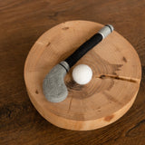 Felt Newborn Sports Toys: Tennis Racket and Golf Club with Balls for Baby Photoshoots and Shower Gifts