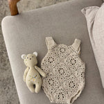 Crochet Newborn Outfit Girl Photography Props Set, Newborn Knitted Blanket, Newborn Posing Pillow, Newborn Crochet Layer,Baby Crochet Pillow