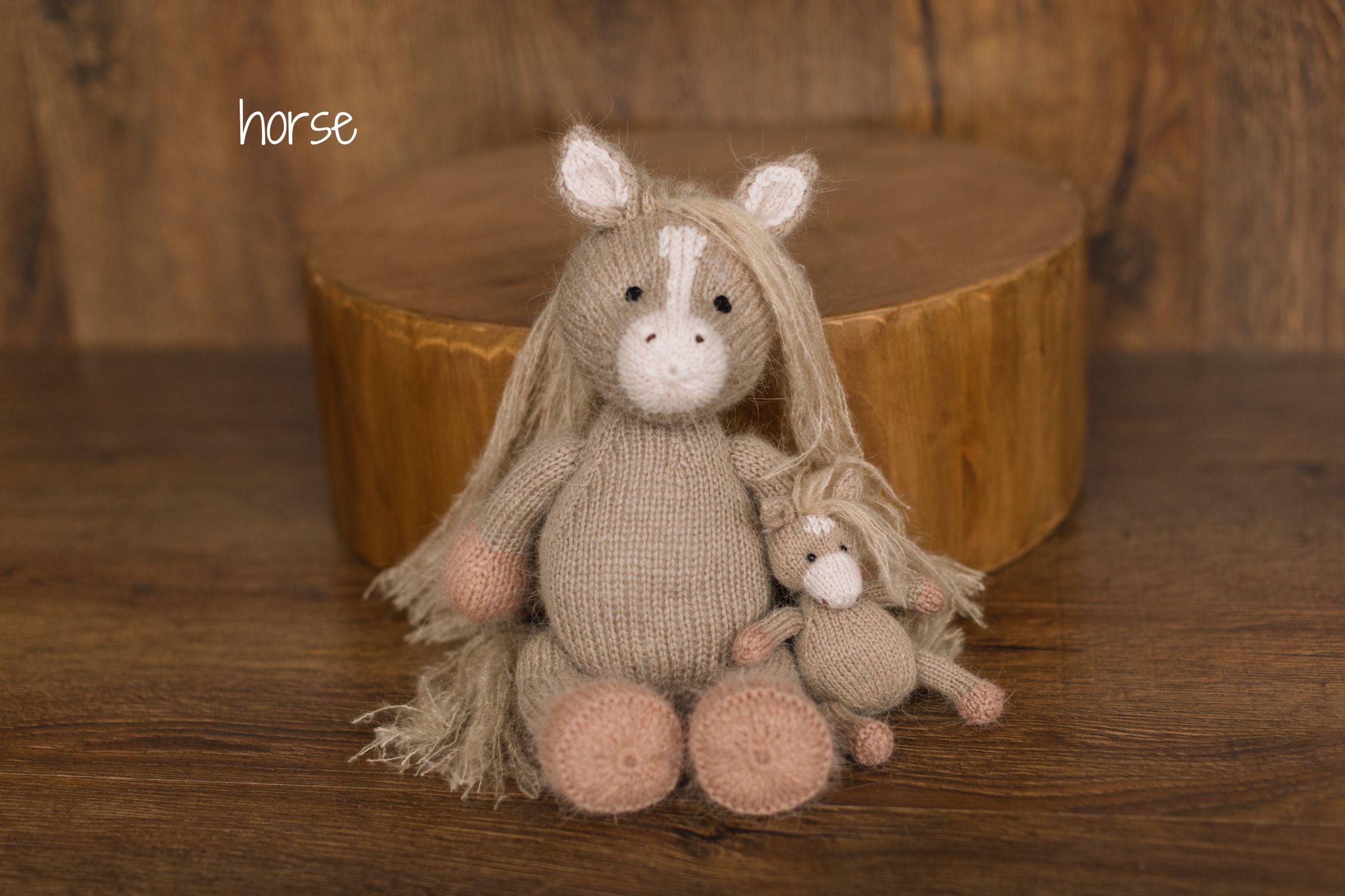 Baby Crochet Animal Toys Birthday Gift, Newborn Photography props, Baby Knitted Toys Baby Shower Gift, Newborn Unicorn Toy, White Swan Toy