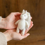 Felted and Knitted Horse and Unicorn Toys for Newborn Photography — Lunar “Year of the Horse” Inspired Baby Photo Props