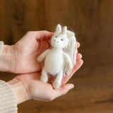 Felted and Knitted Horse and Unicorn Toys for Newborn Photography — Lunar “Year of the Horse” Inspired Baby Photo Props