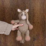 Baby Crochet Animal Toys Birthday Gift, Newborn Photography props, Baby Knitted Toys Baby Shower Gift, Newborn Unicorn Toy, White Swan Toy