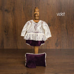 Newborn Girl Outfit with Photo Pillow, Newborn Girl Coming Home Outfit, Newborn Photography props, Newborn Posing pillow,Newborn Girl Romper