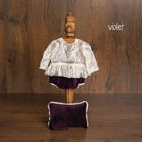 Newborn Girl Outfit with Photo Pillow, Newborn Girl Coming Home Outfit, Newborn Photography props, Newborn Posing pillow,Newborn Girl Romper