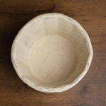 Vintage Ivory Wooden Newborn Photography Bucket – Rustic Baby Prop Wood Bowl