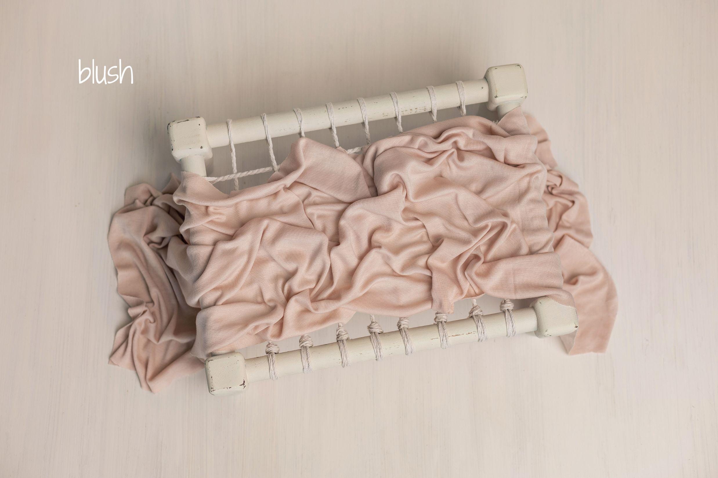 Stretchy Newborn Wrap Swaddle for Photos, Soft Posing Fabric with Silk Photo Props, Newborn Fabric Wrap, Newborn Photography Props