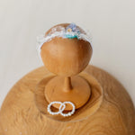 Newborn Mermaid Outfit with Knitted Mermaid Tail, Baby Girl Headband & Accessories – Mermaid Newborn Photography Prop Set