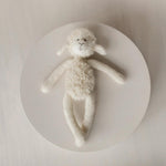 Sheep Baby Toy for Newborn Photography, Baby Shower & First Birthday Gift – Handmade Lamb Toy