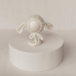 Baby Lamb Costume Newborn Sheep Outfit with Toy – Newborn Photography Prop Set