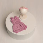 Baby Girl Muslin Romper, Newborn Girl Coming Home Outfit, Lightweight Summer Baby Clothing, Photo Prop and Baby Shower Gift