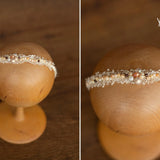 Newborn Girl Beaded Headband