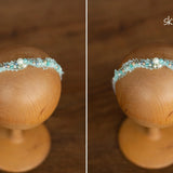 Newborn Girl Beaded Headband