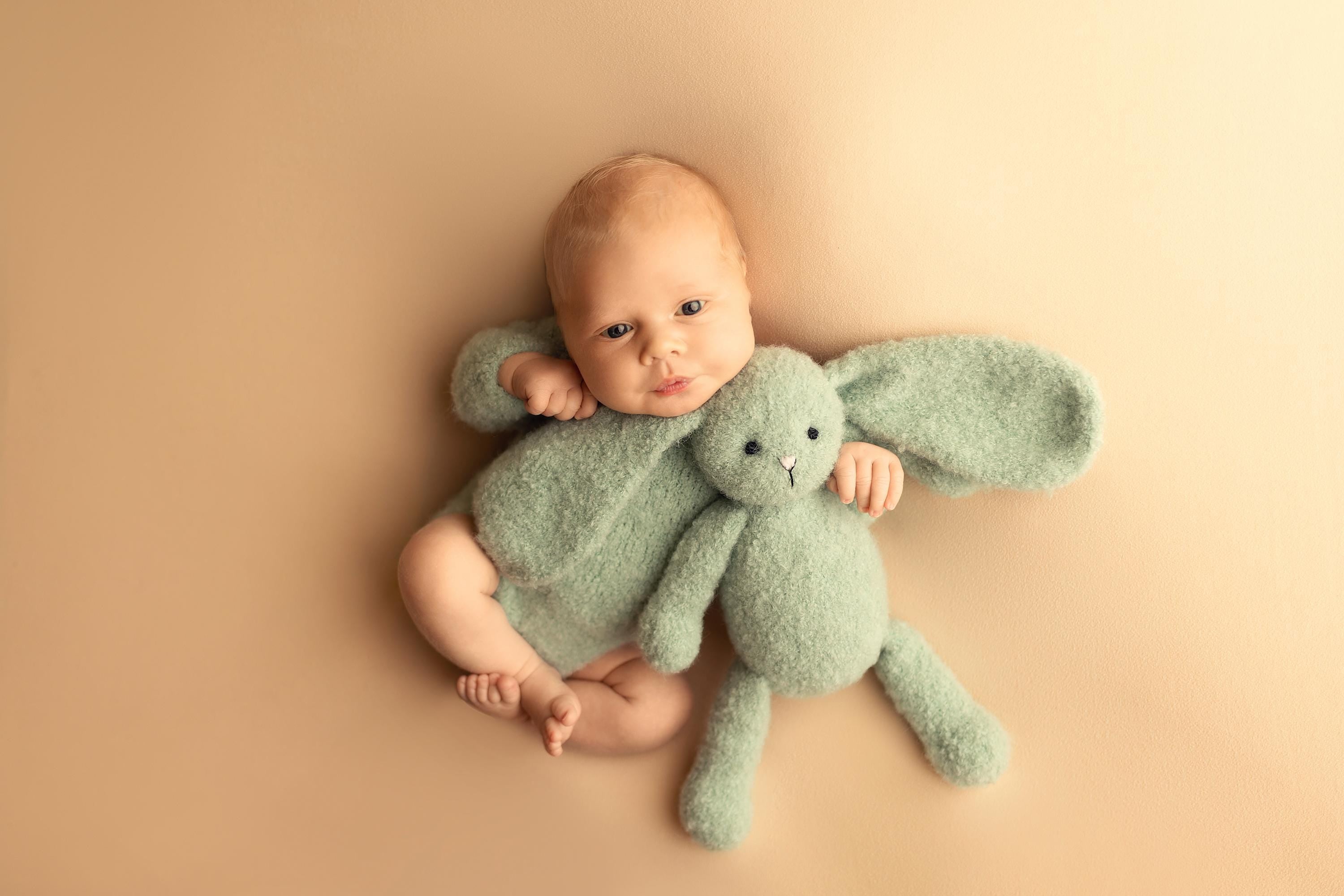 Boucle Bunny Toy Newborn Photography Props, Easter Baby Stuffed Rabbit Toy, Nursery Decor Keepsake Gift, Baby Shower Birthday Gift