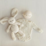 Boucle Bunny Toy Newborn Photography Props, Easter Baby Stuffed Rabbit Toy, Nursery Decor Keepsake Gift, Baby Shower Birthday Gift
