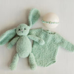 Boucle Bunny Toy Newborn Photography Props, Easter Baby Stuffed Rabbit Toy, Nursery Decor Keepsake Gift, Baby Shower Birthday Gift