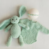 Boucle Bunny Toy Newborn Photography Props, Easter Baby Stuffed Rabbit Toy, Nursery Decor Keepsake Gift, Baby Shower Birthday Gift