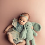Boucle Bunny Toy Newborn Photography Props, Easter Baby Stuffed Rabbit Toy, Nursery Decor Keepsake Gift, Baby Shower Birthday Gift