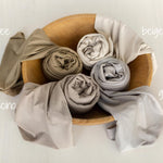Smooth Stretch Newborn Wrap and Beanbag Backdrop for Newborn Photography Props, Newborn Posing Fabric Beanbag Cover, Newborn Wrap Set