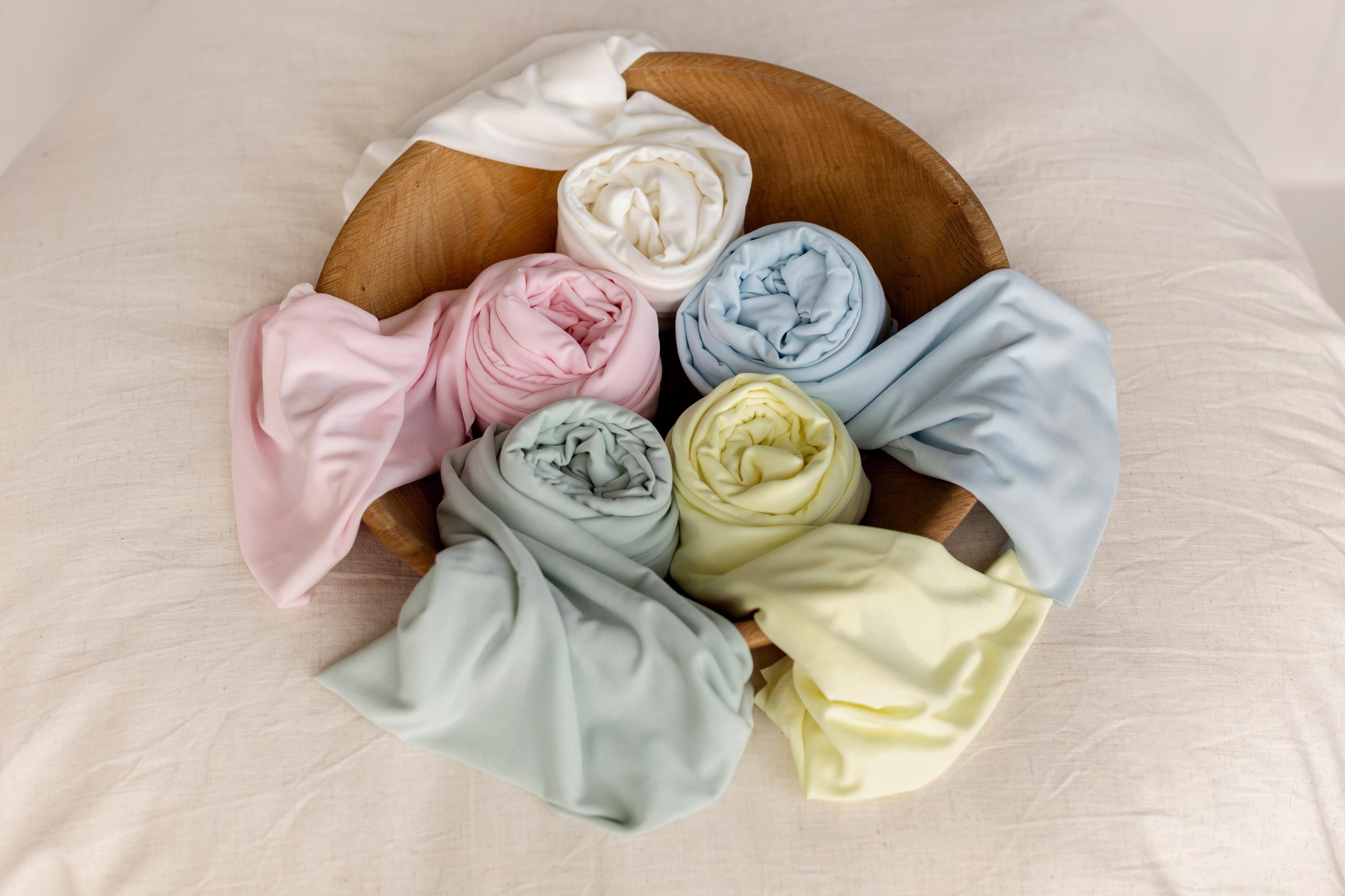 Smooth Stretch Newborn Wrap and Beanbag Backdrop for Newborn Photography Props, Newborn Posing Fabric Beanbag Cover, Newborn Wrap Set