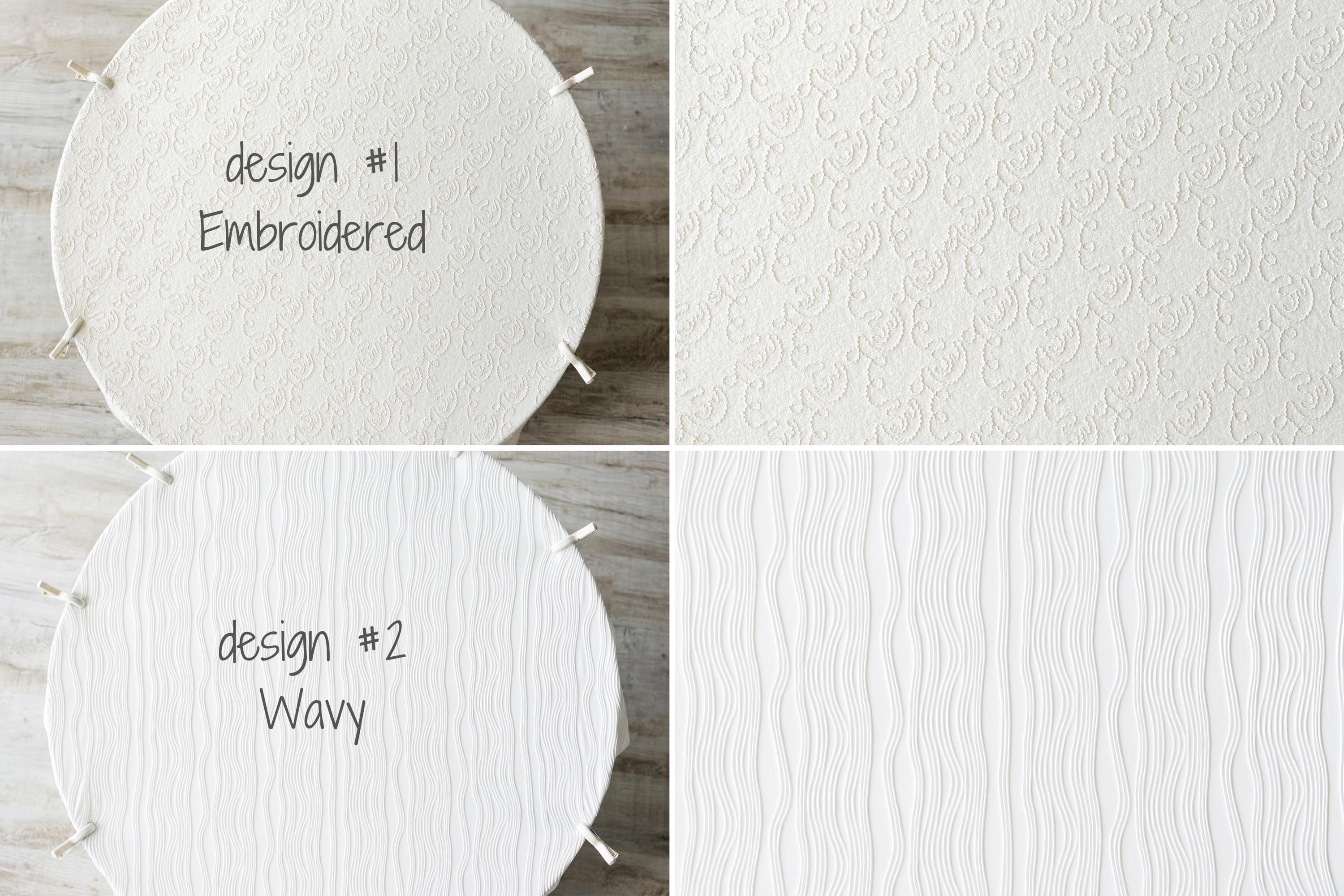 White Textured Newborn Posing Fabric Beanbag Backdrop for Newborn Photography Props