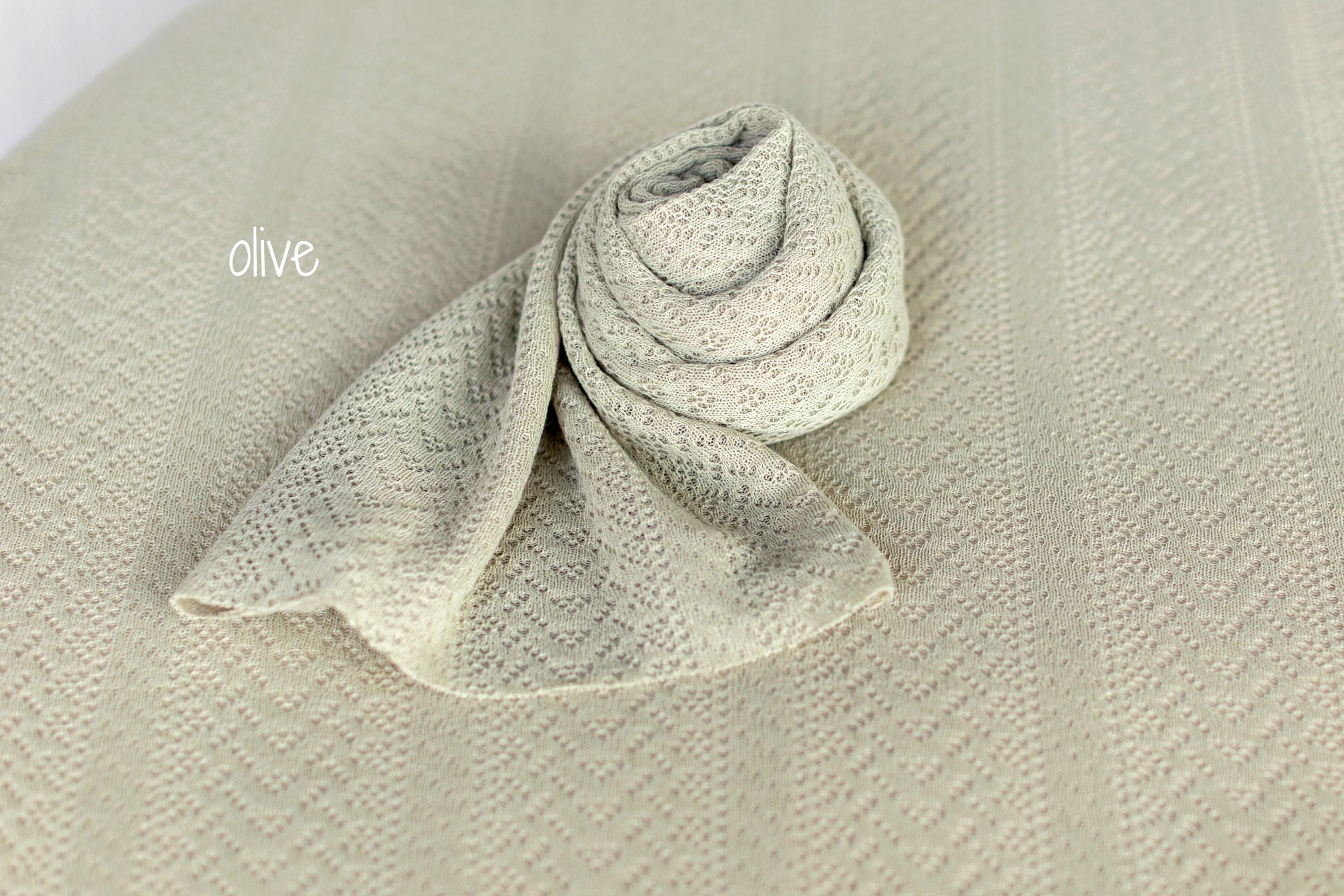 Pointelle Knit Newborn Posing Pillow with Ruffles, Newborn Photo Pillow Photography Prop, Beanbag Pillow for Photography