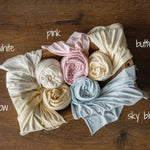 Super Stretch Fabric Newborn Wrap for Photography, Newborn Stretch Wrap, Newborn Photography Props, Newborn Posing Fabric