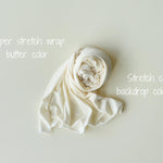 Stretch Cotton Fabric Backdrop for Newborn Photography Props, Newborn Backdrop Bean Bag, Newborn Posing Fabric Backdrop