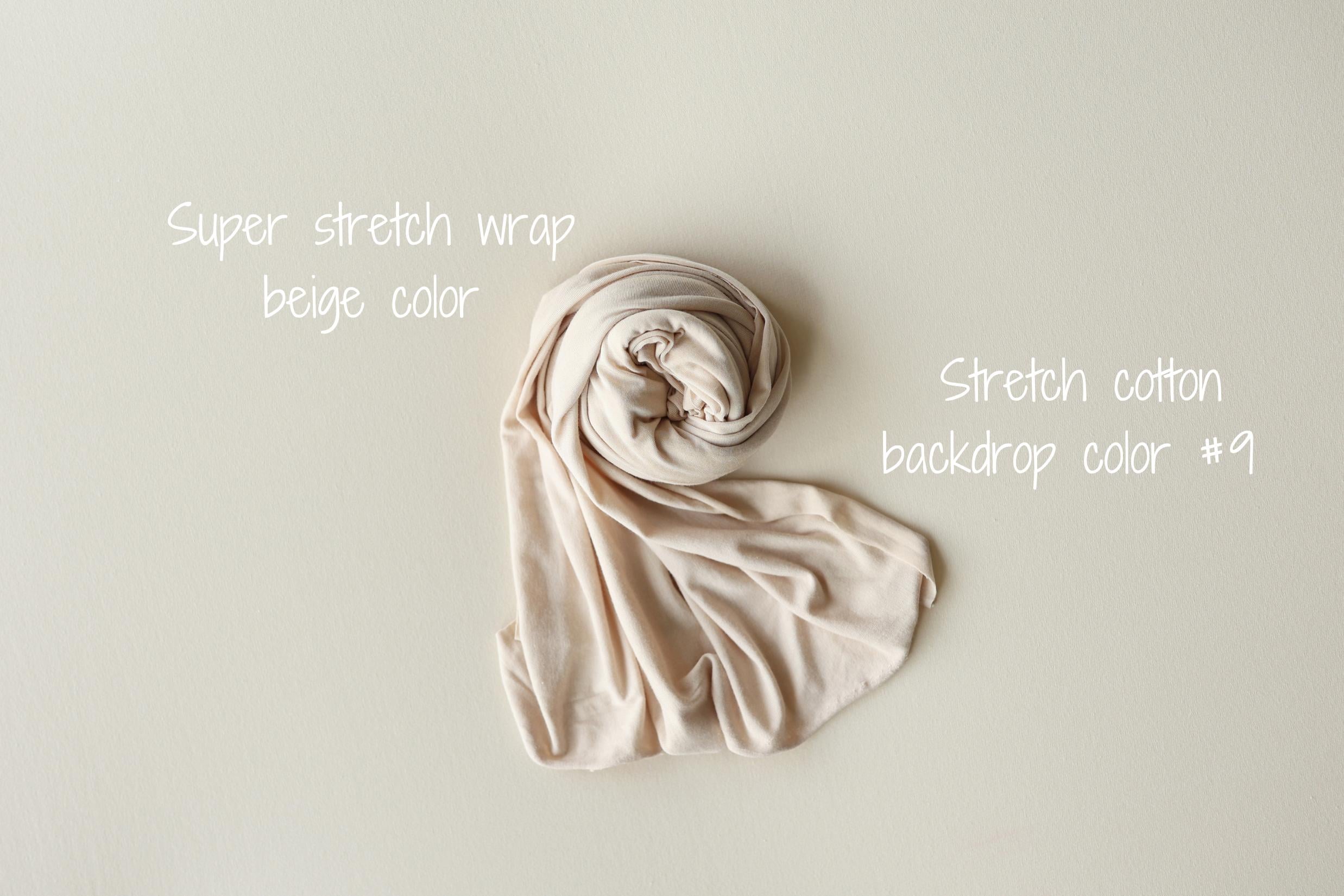 Stretch Cotton Fabric Backdrop for Newborn Photography Props, Newborn Backdrop Bean Bag, Newborn Posing Fabric Backdrop