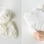 White Newborn Fabric Wrap, Newborn Stretch Wrap, Newborn Photo Props, Photography Props Wrap, Newborn Posing Fabric, Baby Photography Wrap