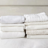 White Textured Newborn Posing Fabric Beanbag Backdrop for Newborn Photography Props