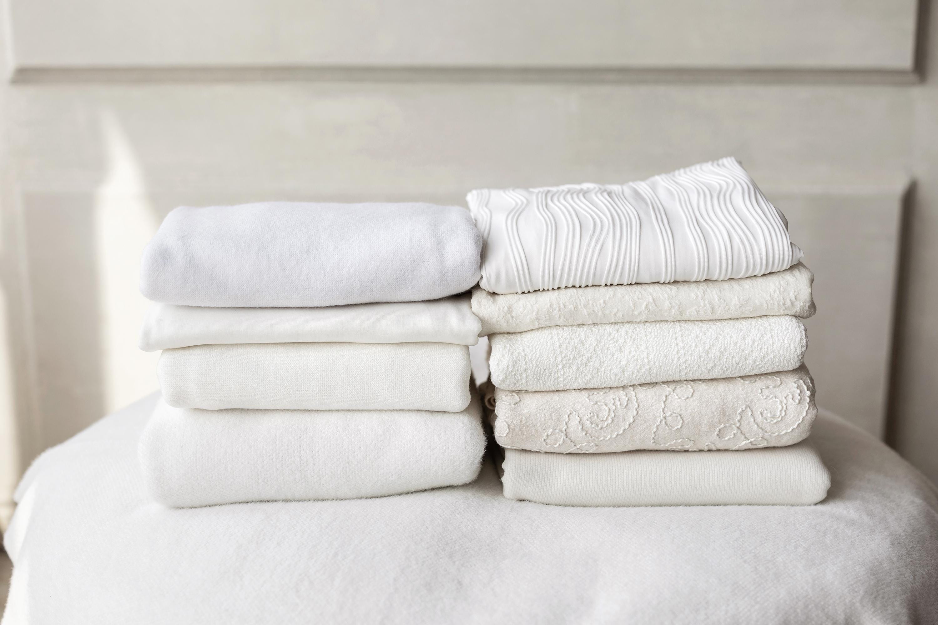 White Textured Newborn Posing Fabric Beanbag Backdrop for Newborn Photography Props