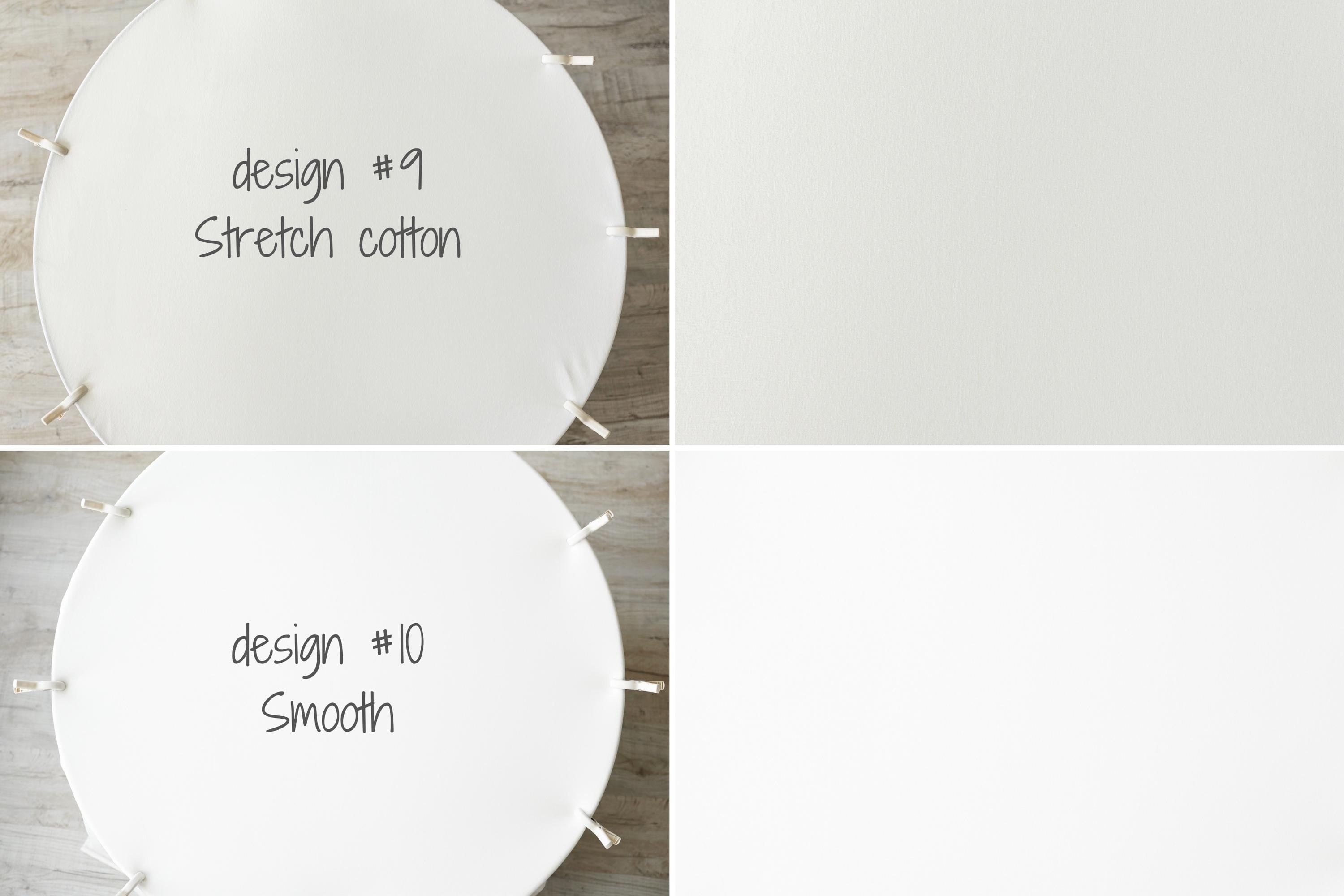 White Textured Newborn Posing Fabric Beanbag Backdrop for Newborn Photography Props