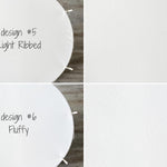 White Textured Newborn Posing Fabric Beanbag Backdrop for Newborn Photography Props