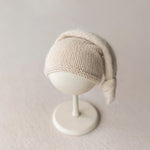 Angora Wool Footed Newborn Knit Romper with Sleep Hat, Newborn Photography Outfit, Newborn Coming Home Outfit, Knit Footie Baby Outfit
