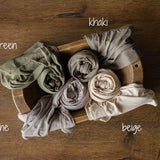Super Stretch Fabric Newborn Wrap for Photography, Newborn Stretch Wrap, Newborn Photography Props, Newborn Posing Fabric