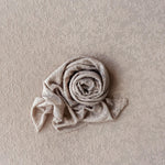 Lace Flower Fabric Backdrop with Matching Wrap for Newborn Photography Props, Newborn Fabric Backdrop, Newborn Posing Fabric Beanbag Layer