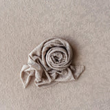 Lace Flower Fabric Backdrop with Matching Wrap for Newborn Photography Props, Newborn Fabric Backdrop, Newborn Posing Fabric Beanbag Layer