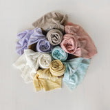 Lace Flower Fabric Backdrop with Matching Wrap for Newborn Photography Props, Newborn Fabric Backdrop, Newborn Posing Fabric Beanbag Layer
