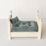 2-in-1 Stackable Newborn Bunk Bed for Twin Photography, Wooden Baby Bed Photo Prop, Newborn Photography Furniture, Twin Newborn Props