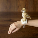Felted Wool Arabic Tea Set for Newborn Photography Props, Handmade Camel and Falcon Toys, Middle Eastern Nursery Decor